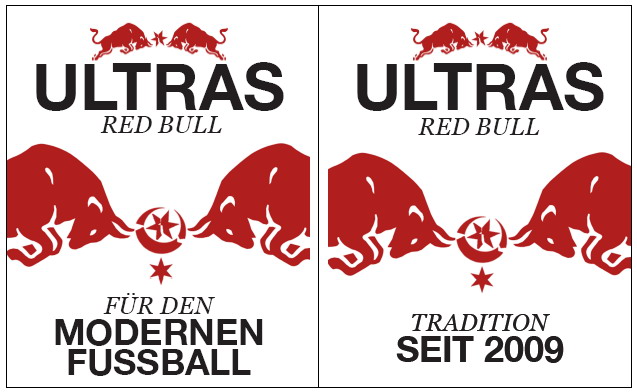 Aufkleber Ultras Red Bull